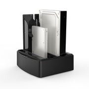 Simplecom SD312 Dual Bay USB 3.0 Docking Station for 2.5" and 3.5" SATA Drive Black V28-SD312-BK