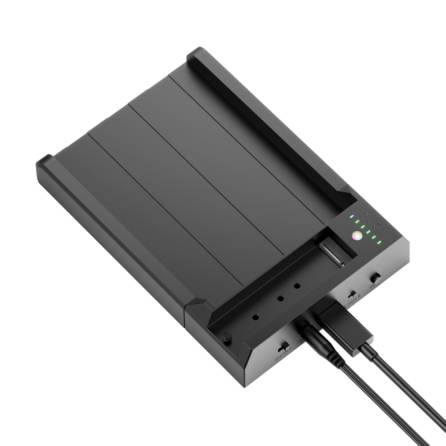 Simplecom SD570 NVMe M.2 + SATA HDD and SSD Dual Bay Docking Station USB 3.2 Gen 2 10Gbps Offline Clone V28-SD570