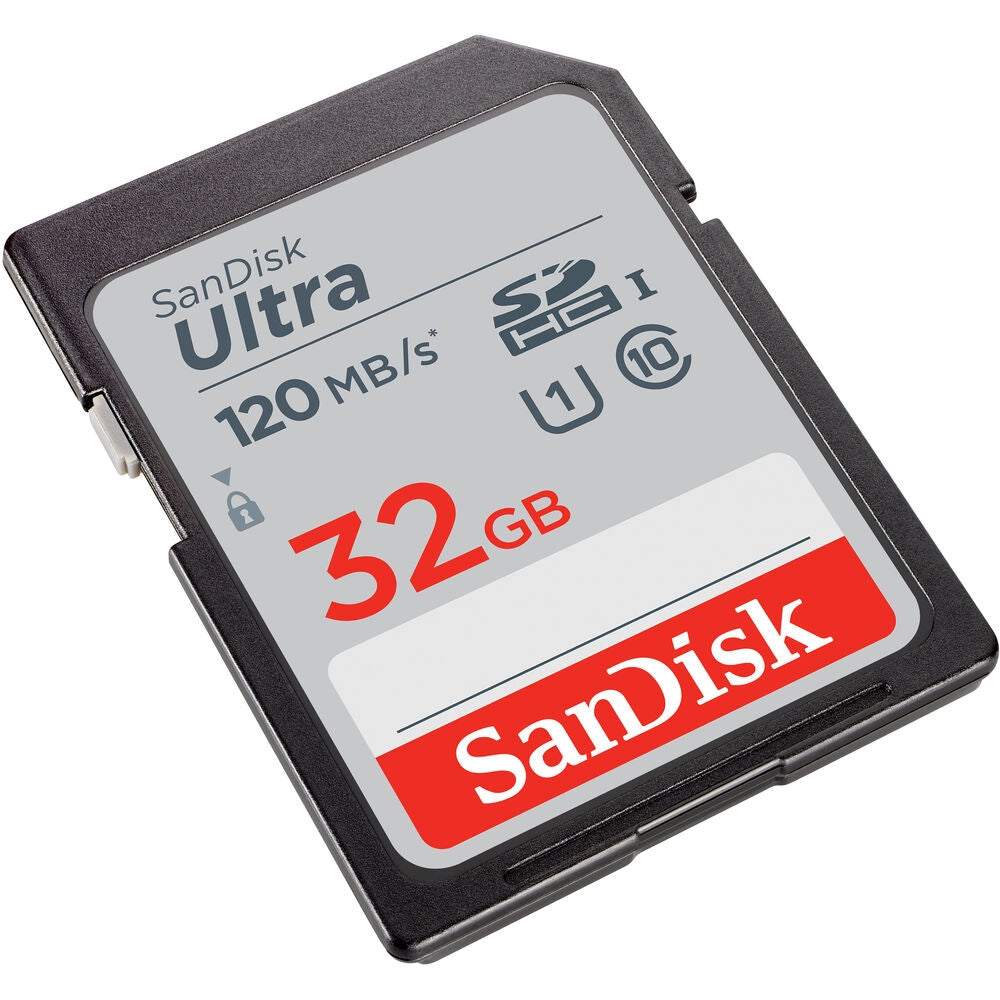 SANDISK SDSDUN4-032G-GN6IN SDHC Ultra UHS-I Class 10 , U1, 120mb/s read &10mb/s write V28-SDSDUN4-032G-GN6IN