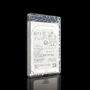 Simplecom SE101 Compact Tool-Free 2.5'' SATA to USB 3.0 HDD/SSD Enclosure Transparent Clear V28-SE101-CL