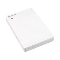 Simplecom SE203 Tool Free 2.5" SATA HDD SSD to USB 3.0 Hard Drive Enclosure White V28-SE203-WH
