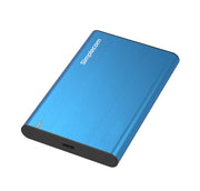 Simplecom SE221 Aluminium 2.5'' SATA HDD/SSD to USB 3.1 Enclosure Blue V28-SE221-BL