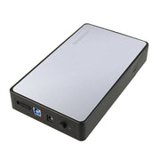 Simplecom SE325 Tool Free 3.5" SATA HDD to USB 3.0 Hard Drive Enclosure Silver V28-SE325-SL