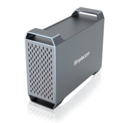 Simplecom SE482 SuperSpeed USB Dual Bay 3.5" SATA Hard Drive RAID Enclosure USB-C RAID 0/1, JBOD V28-SE482