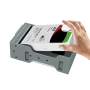 Simplecom SE482 SuperSpeed USB Dual Bay 3.5" SATA Hard Drive RAID Enclosure USB-C RAID 0/1, JBOD V28-SE482
