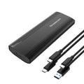 Simplecom SE504v2 NVMe / SATA Dual Protocol M.2 SSD USB-C Enclosure Tool-Free USB 3.2 Gen 2 10Gbps V28-SE504V2