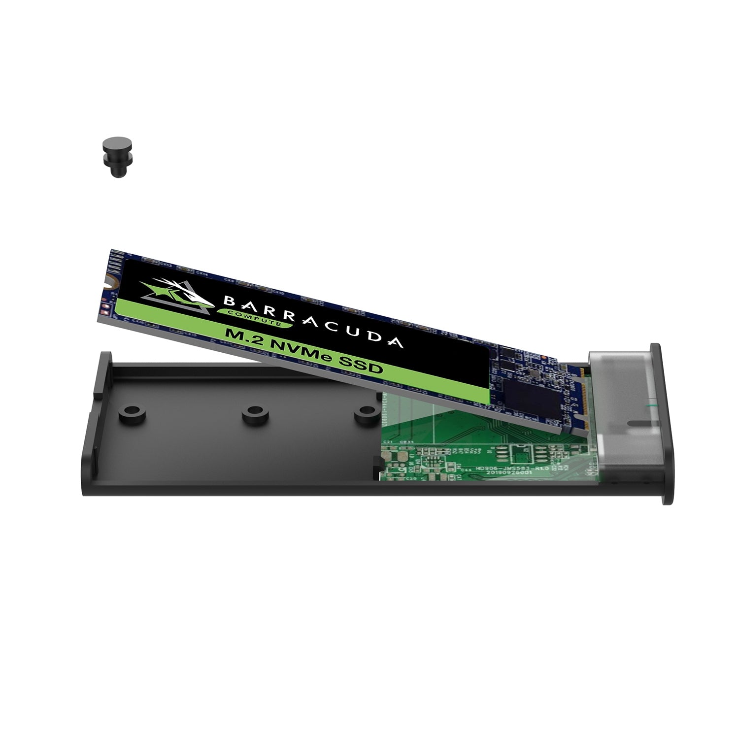 Simplecom SE505 NVMe M.2 SSD to USB-C Enclosure USB 3.2 Gen 2 10Gbps V28-SE505