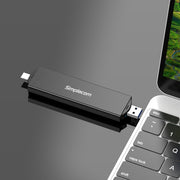 Simplecom SE522 NVMe / SATA M.2 SSD to USB 3.2 Gen 2 Dual USB Connector Enclosure V28-SE522