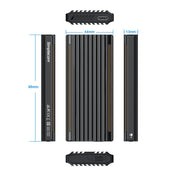 Simplecom SE525 NVMe / SATA M.2 SSD USB-C Enclosure with RGB Light USB 3.2 Gen 2 10Gbps V28-SE525