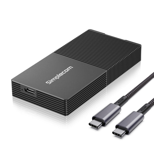 Simplecom SE640 USB4 to NVMe M.2 SSD USB-C Enclosure 40Gbps V28-SE640