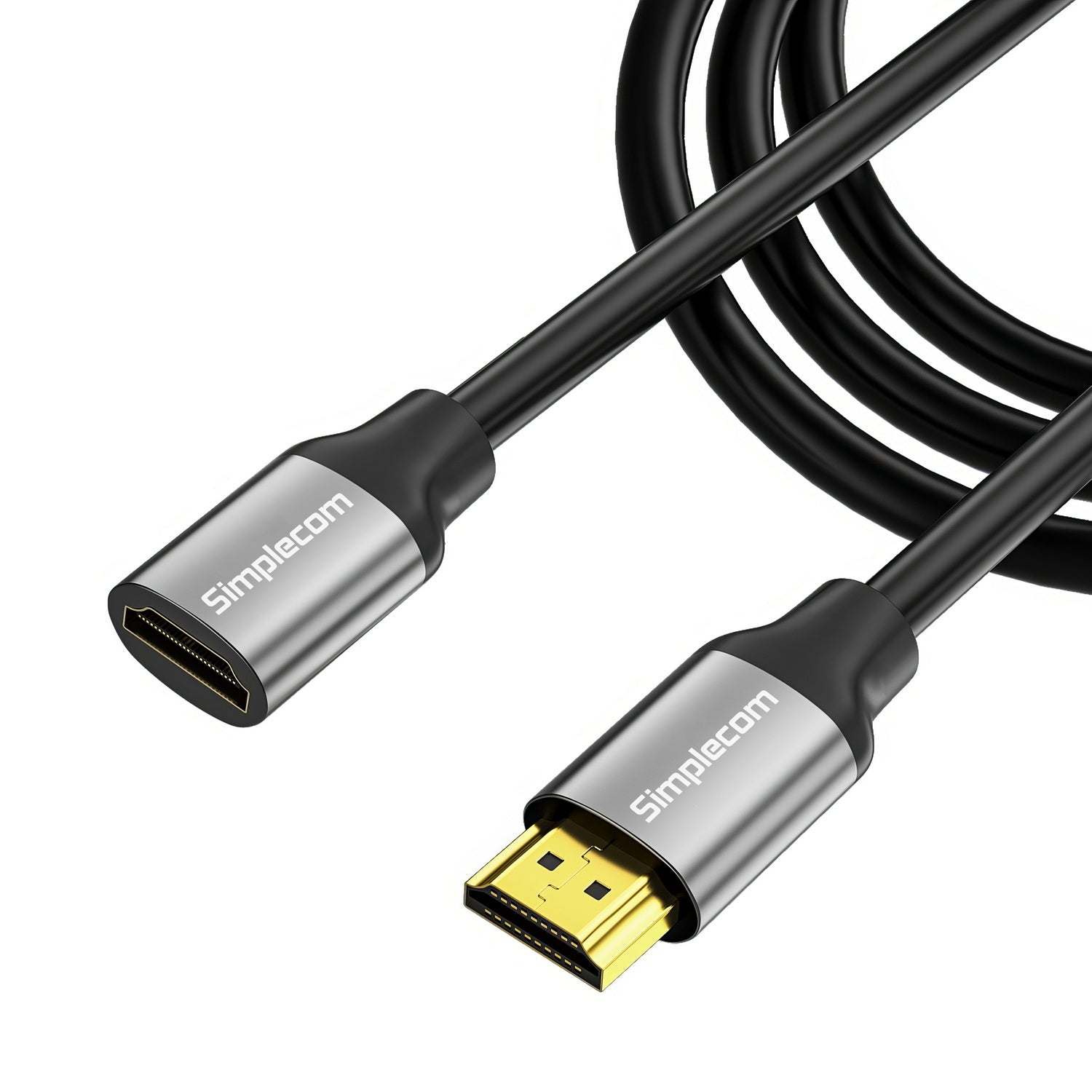 Simplecom CAF310 1.0M HDMI 2.1 Extension Cable Male to Female 48Gbps 8K@60Hz V28-SIMCAF310