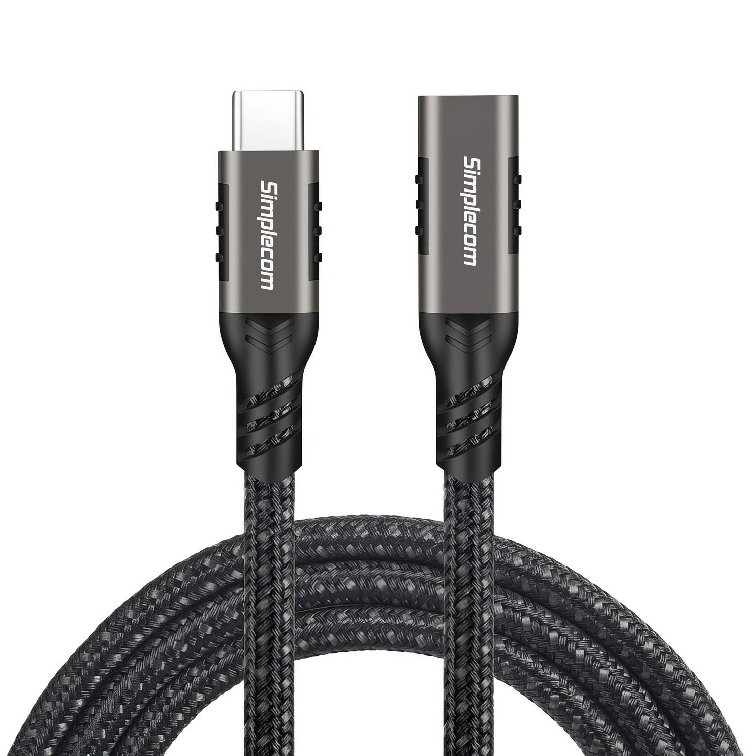 Simplecom CAU620 USB-C Male to Female Extension Cable USB 3.2 Gen2 PD 100W 20Gbps 2M V28-SIMCAU620