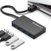 Simplecom CH352 4-Port SuperSpeed USB 3.0 Type-A Hub V28-SIMCH352