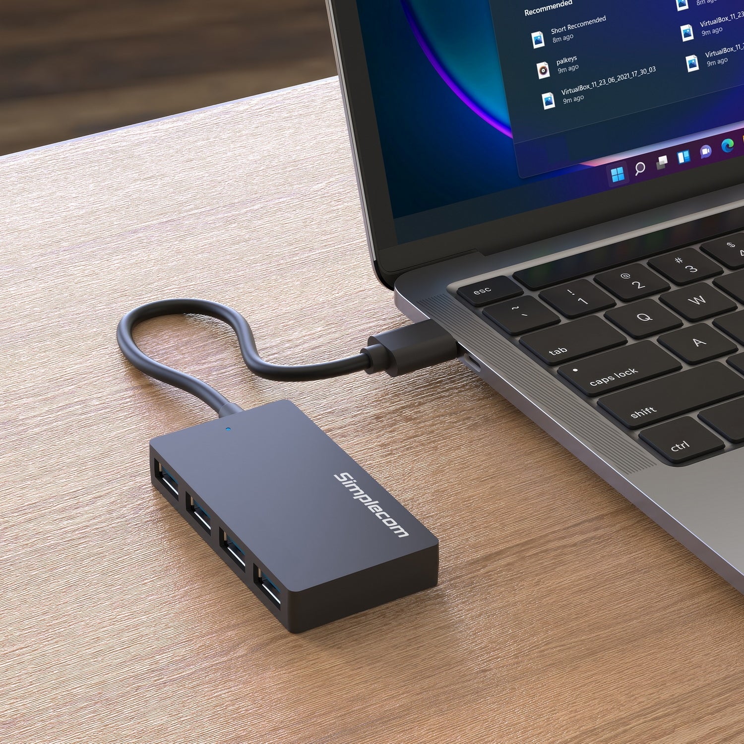 Simplecom CH352 4-Port SuperSpeed USB 3.0 Type-A Hub V28-SIMCH352