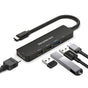 Simplecom CHT550 USB-C 5-in-1 Multiport Docking Station with USB Hub PD HDMI 2.0 V28-SIMCHT550