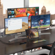 Simplecom CHT811 11-in-1 USB-C 4K Triple Display MST Docking Station with Dual HDMI DP V28-SIMCHT811