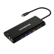 Simplecom CHT814 14-in-1 USB-C 4K Triple Display MST Docking Station with Dual HDMI DP V28-SIMCHT814