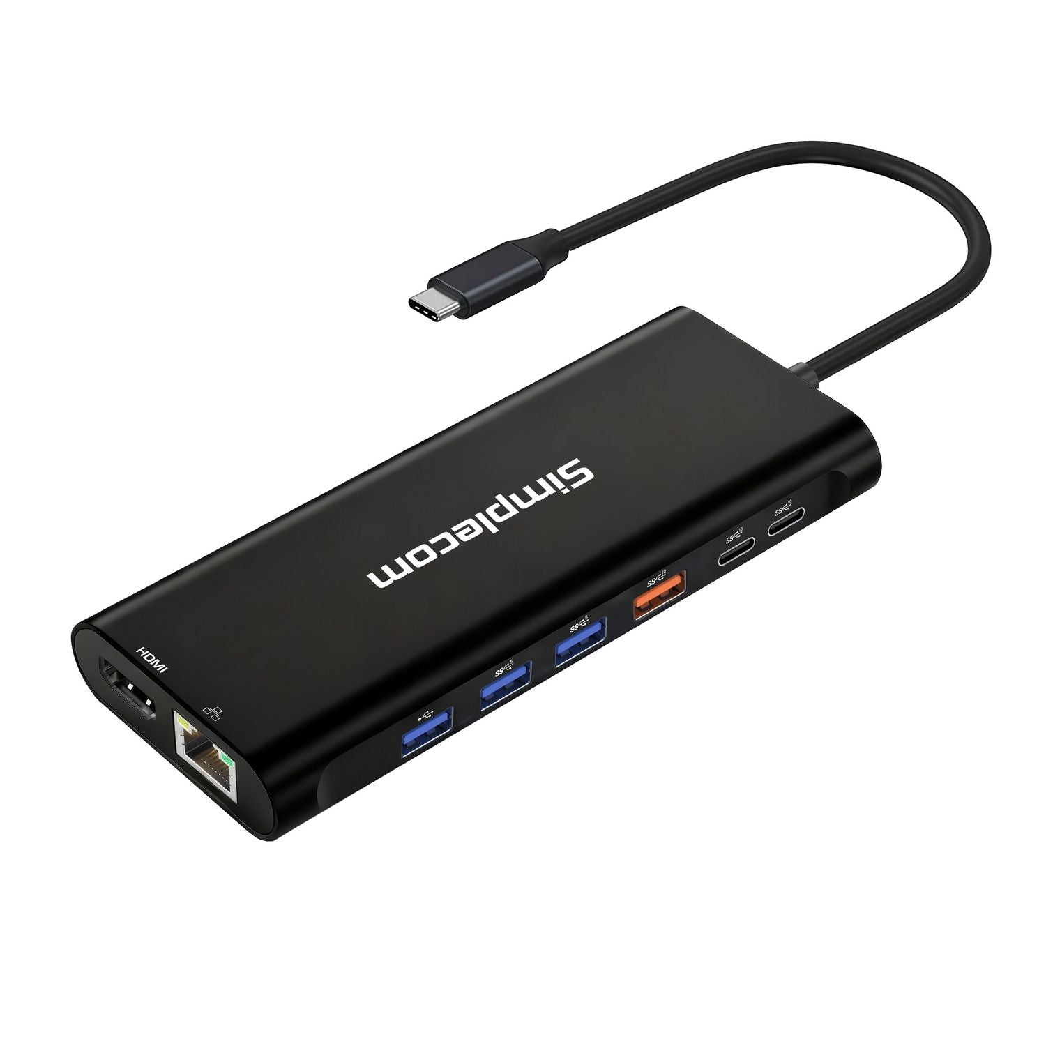 Simplecom CHT814 14-in-1 USB-C 4K Triple Display MST Docking Station with Dual HDMI DP V28-SIMCHT814