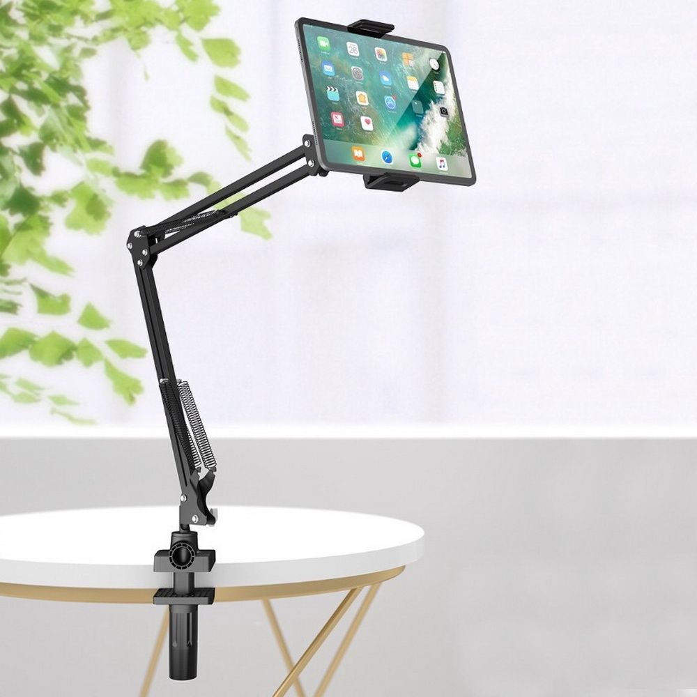 Simplecom CL516 Foldable Long Arm Stand Holder for Phone and Tablet (4"-11") V28-SIMCL516