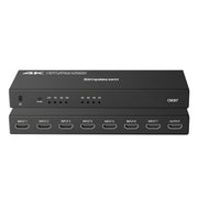 Simplecom CM317 7-Port HDMI 2.0 Switch with Remote 7 IN 1 OUT Splitter HDCP 2.2 4K@60Hz V28-SIMCM317