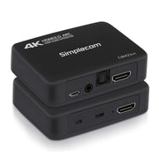 Simplecom CM423v3 HDMI 2.0 Audio Extractor Optical SPDIF + 3.5mm Stereo with ARC 4K@60Hz V28-SIMCM423V3