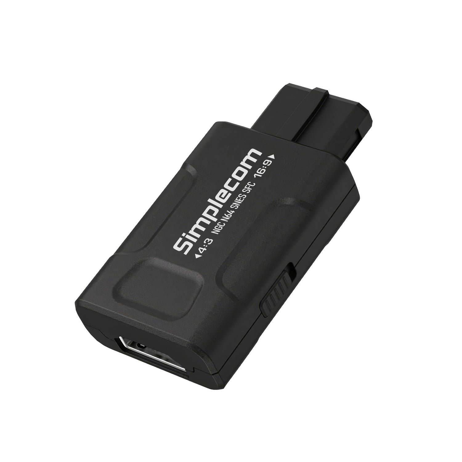 Simplecom CM461v2 HDMI Adapter Composite AV and S-Video to HDMI Converter for Nintendo NGC N64 SNES SFC V28-SIMCM461V2