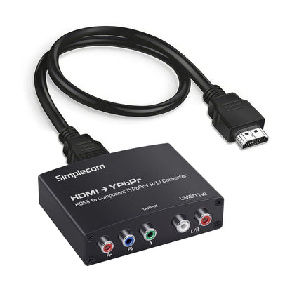 Simplecom CM501v2 HDMI to Component Video (YPbPr) and Audio (L/R) Converter V28-SIMCM501V2