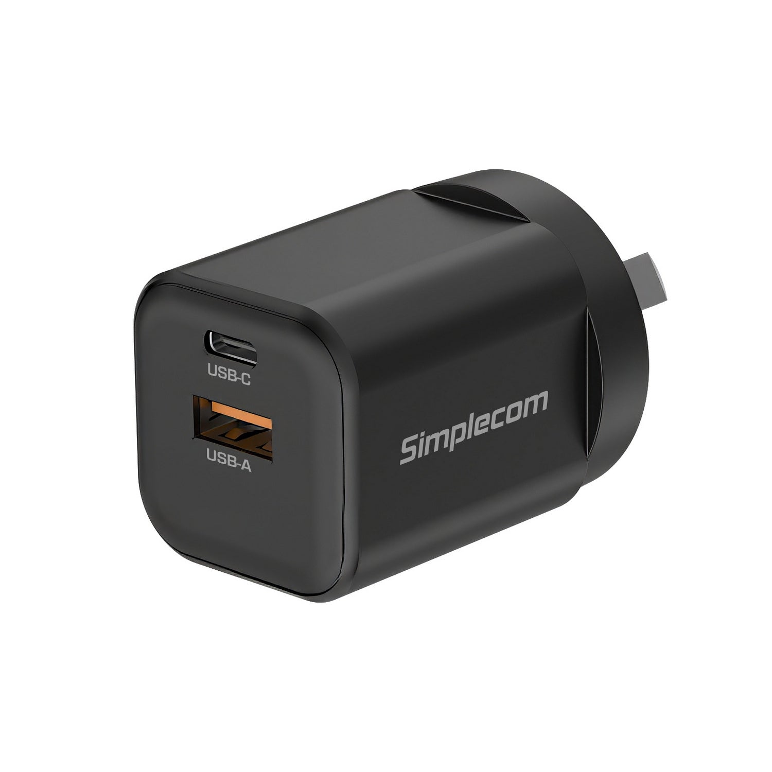 Simplecom CU235 Dual Port PD 35W Fast Wall Charger USB-C + USB-A for Phone Tablet V28-SIMCU235