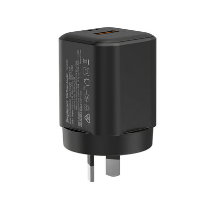 Simplecom CU235 Dual Port PD 35W Fast Wall Charger USB-C + USB-A for Phone Tablet V28-SIMCU235