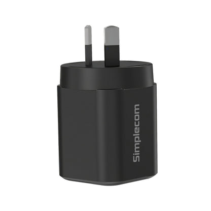 Simplecom CU235 Dual Port PD 35W Fast Wall Charger USB-C + USB-A for Phone Tablet V28-SIMCU235