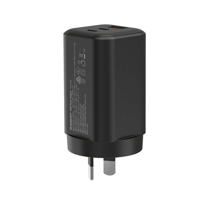 Simplecom CU365 3-Port PD 65W GaN Wall Charger Dual USB-C + USB-A for Phone Laptop V28-SIMCU365