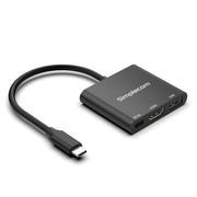 Simplecom DA320 USB-C 3-In-1 Adapter USB 3.2 Gen 1 5Gbps PD HDMI 2.0 4K@60Hz V28-SIMDA320