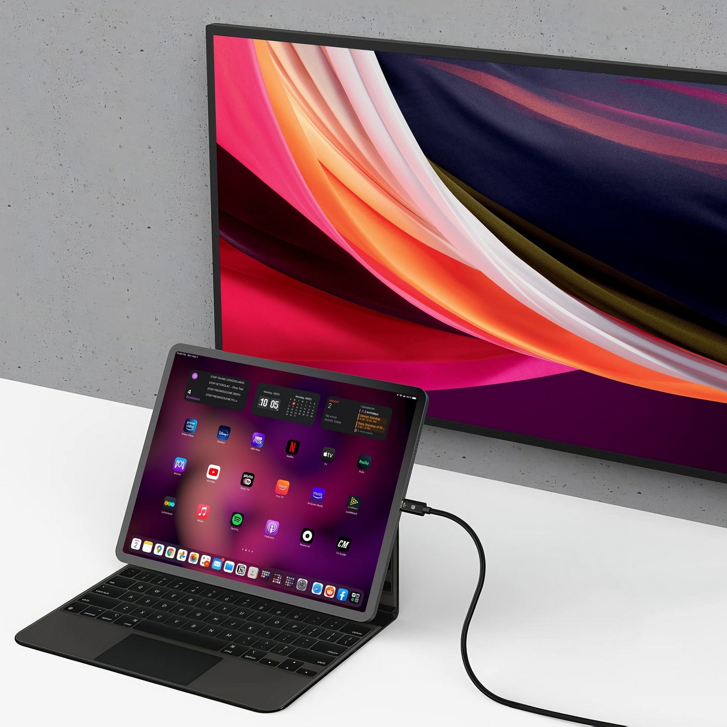 Simplecom DA323 USB-C to DisplayPort Cable DP1.4 8K@60Hz 2M V28-SIMDA323