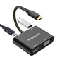 Simplecom DA440 4-in-1 USB-C Multiport Adapter with Power Delivery USB 3.0 VGA HDMI V28-SIMDA440