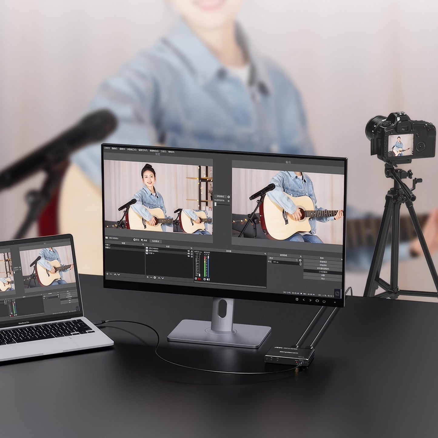 Simplecom DAC10 HDMI 2.0 to USB 4K@60hz Video Capture Card Stream and Record in 4K 60FPS V28-SIMDAC10