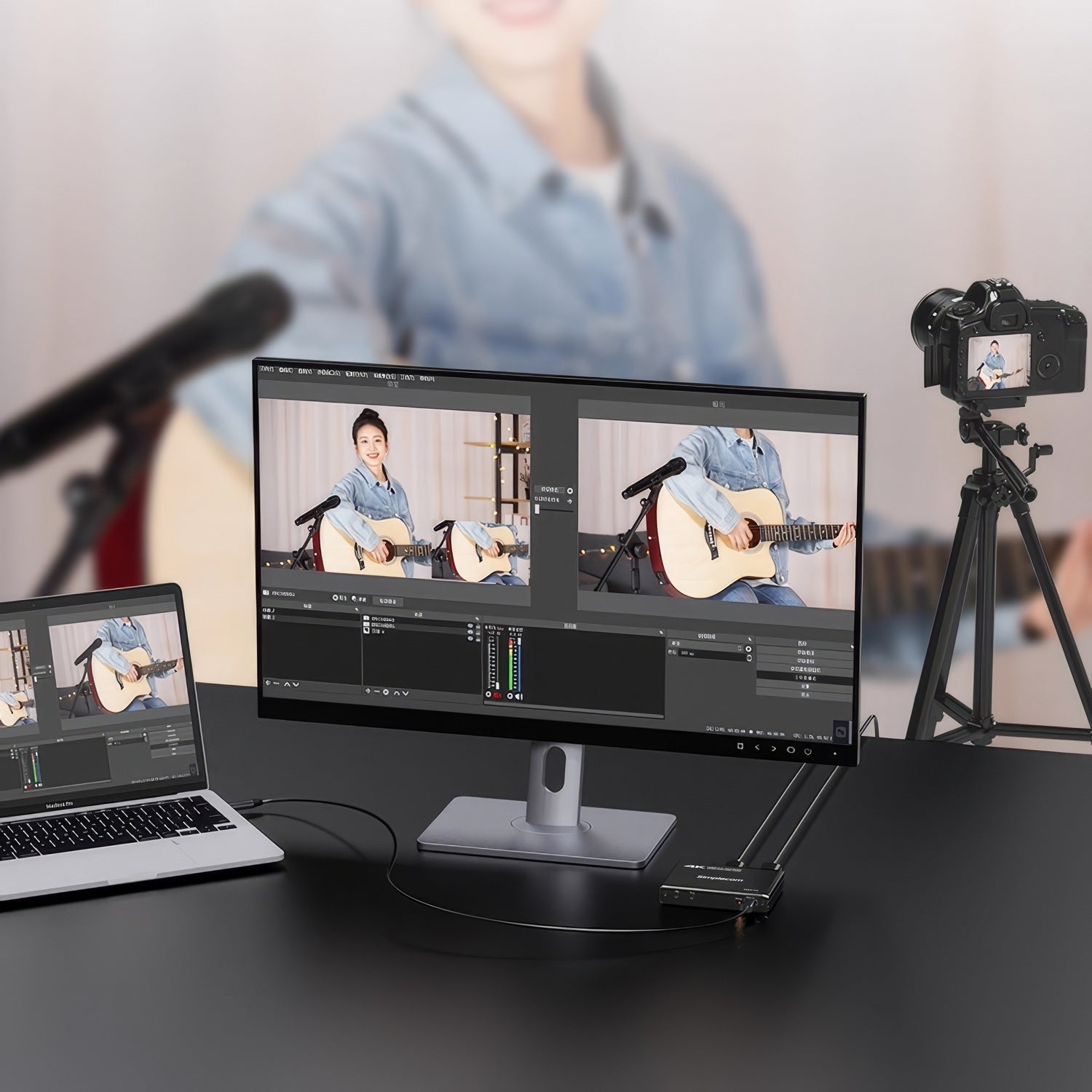 Simplecom DAC10 HDMI 2.0 to USB 4K@60hz Video Capture Card Stream and Record in 4K 60FPS V28-SIMDAC10
