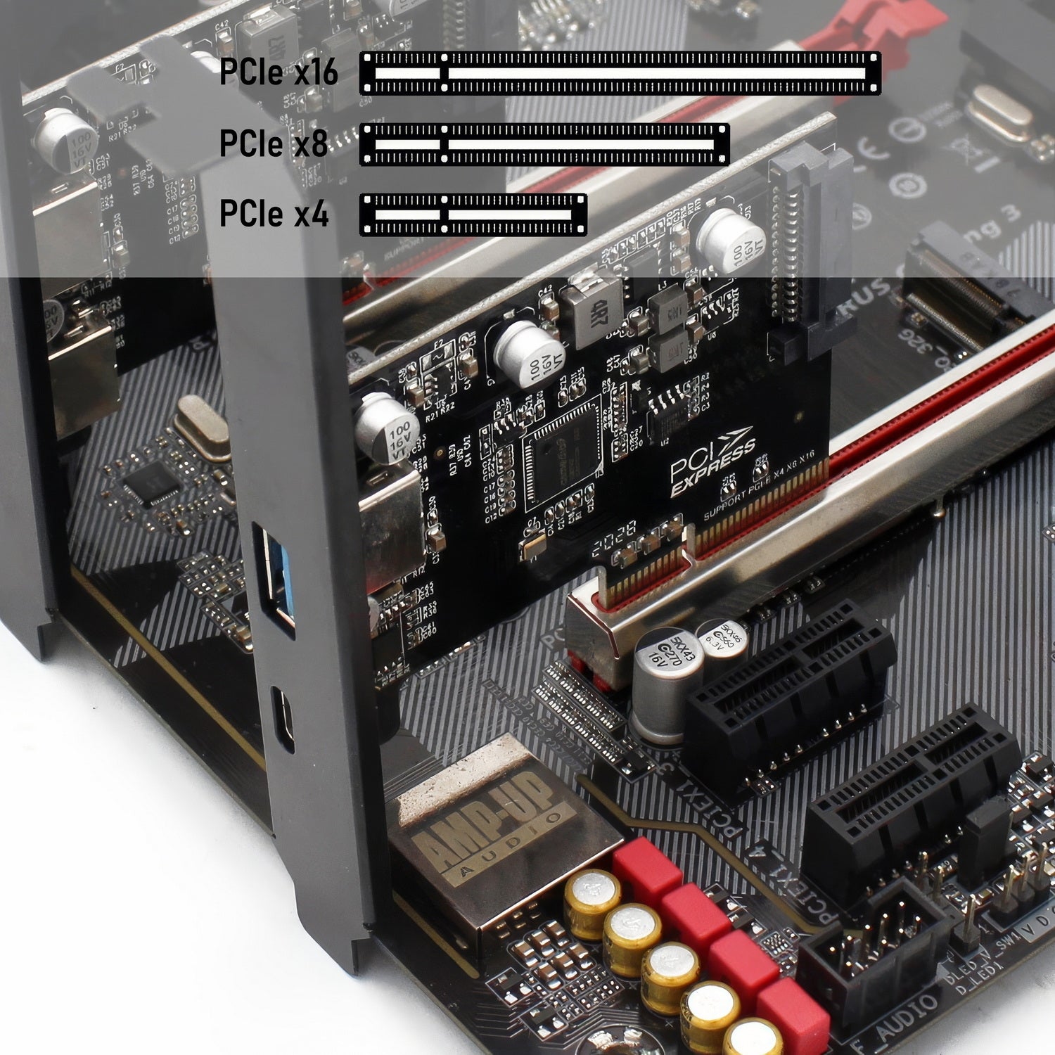 Simplecom EC312v2 PCIe x4 to 2-Port USB 3.2 Gen II 10Gbps USB-C and USB-A Expansion Card V28-SIMEC312V2
