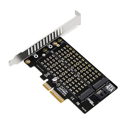 Simplecom EC412v2 NVMe and SATA M.2 SSD to PCIe x4 Expansion Card V28-SIMEC412V2