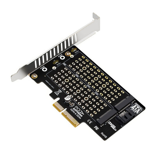 Simplecom EC412v2 NVMe and SATA M.2 SSD to PCIe x4 Expansion Card V28-SIMEC412V2