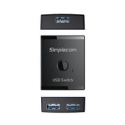 Simplecom KM125 Bi-Directional 2-Way USB 3.0 Switch 1 In 2 Out (2 In 1 Out) 5Gbps V28-SIMKM125