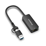 Simplecom NU405C SuperSpeed USB-C and USB-A to 2.5G Ethernet Network Adapter 2.5Gbps LAN V28-SIMNU405C