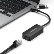 Simplecom NU405C SuperSpeed USB-C and USB-A to 2.5G Ethernet Network Adapter 2.5Gbps LAN V28-SIMNU405C