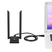Simplecom NW628v2 AX1800 Dual Band WiFi 6 USB Adapter with 2x 5dBi High Gain Antennas V28-SIMNW628V2