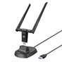 Simplecom NW811v3 AX5400 Tri-Band WiFi 6E USB Adapter with 2x 5dBi High Gain Antennas V28-SIMNW811V3