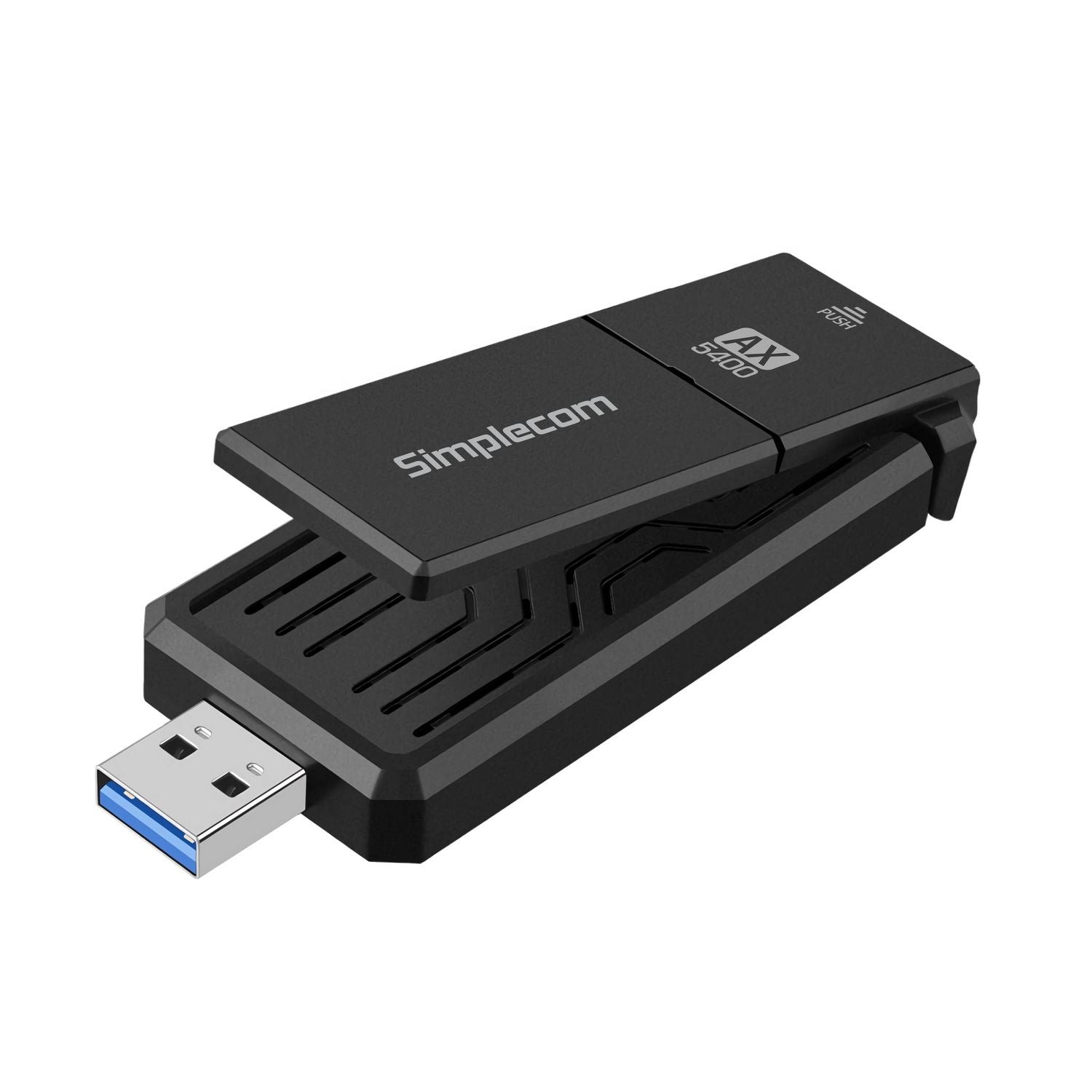 Simplecom NW812v2 AX5400 Tri-Band WiFi 6E USB Adapter with Foldable Antenna V28-SIMNW812V2