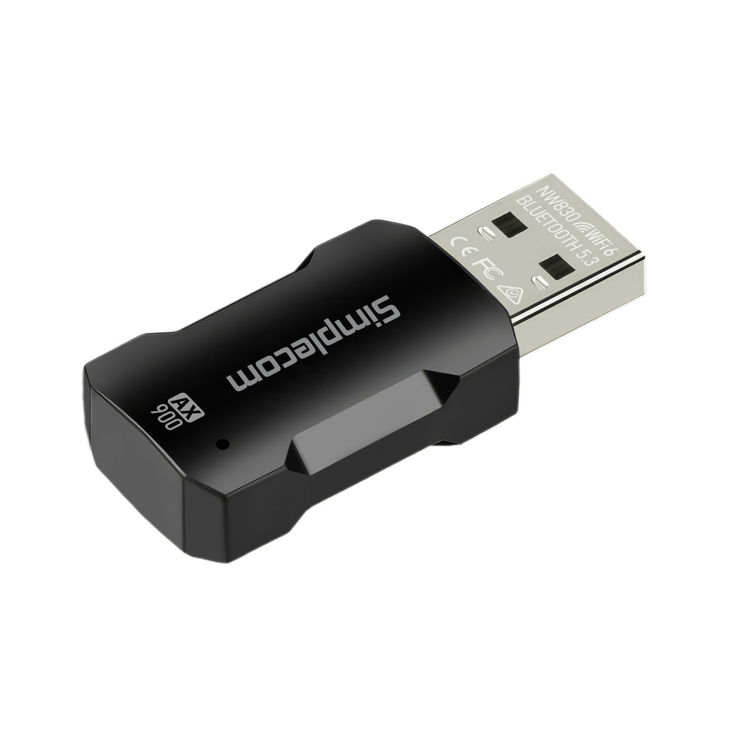 Simplecom NW830 Wi-Fi 6 and Bluetooth 5.3 Combo USB Adapter Dual Band AX900 V28-SIMNW830