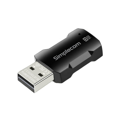 Simplecom NW830 Wi-Fi 6 and Bluetooth 5.3 Combo USB Adapter Dual Band AX900 V28-SIMNW830