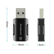 Simplecom NW830 Wi-Fi 6 and Bluetooth 5.3 Combo USB Adapter Dual Band AX900 V28-SIMNW830