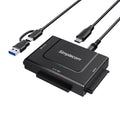 Simplecom SA492C SuperSpeed USB to 2.5", 3.5" & 5.25" SATA/IDE Adapter with Power Supply V28-SIMSA492C