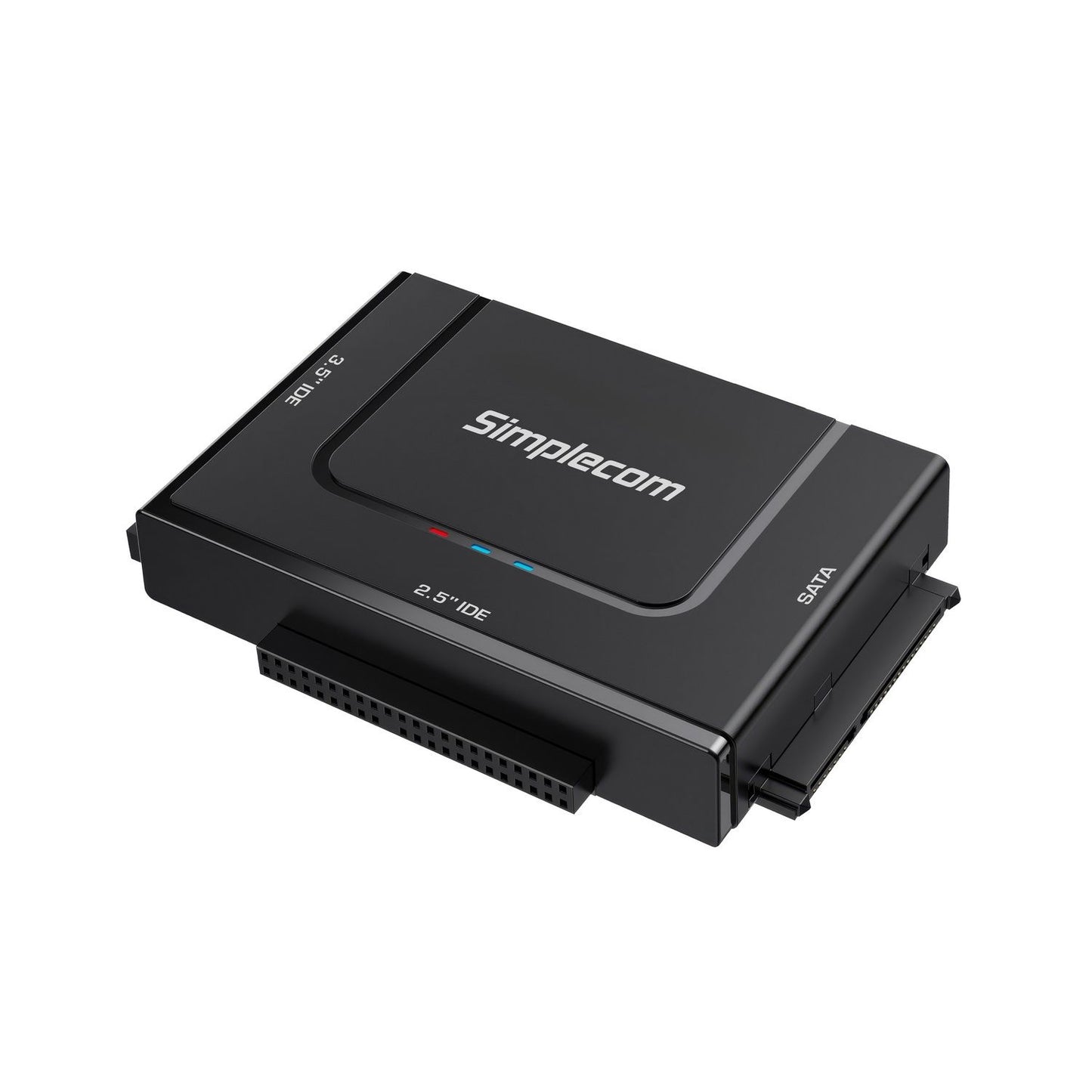 Simplecom SA492C SuperSpeed USB to 2.5", 3.5" & 5.25" SATA/IDE Adapter with Power Supply V28-SIMSA492C